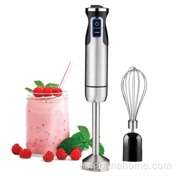 2 Blade Barato Blender Juicer Hornear Chopper Blender Vidrio Acero Inoxidable Mano Blender